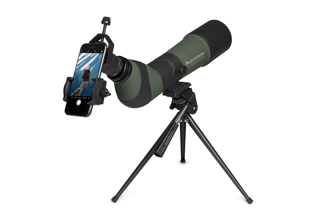 LandScout 20-60x65 Spotting Scope w/Smartphone Adapter