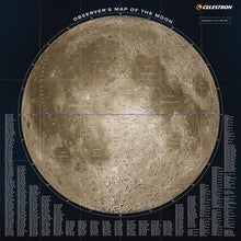 Load image into Gallery viewer, Deluxe Folding Moon Map
