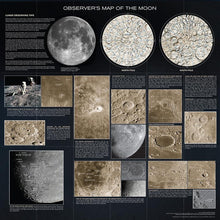 Load image into Gallery viewer, Deluxe Folding Moon Map
