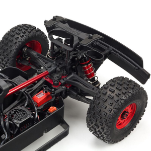 1/7 Mojave 6S, 4WD, BLX (Requires battery & charger): Red/Black