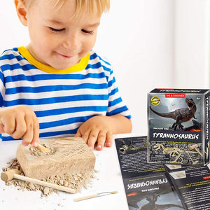 Dinosaur Fossil Dig Excavation Kit