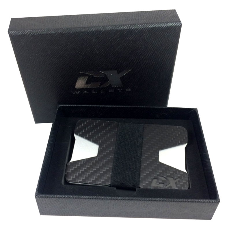 CX Wallets Carbon / Silver