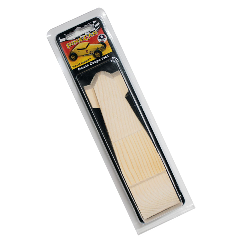 Pine Car Pre-Cut Block: Deuce Coupe