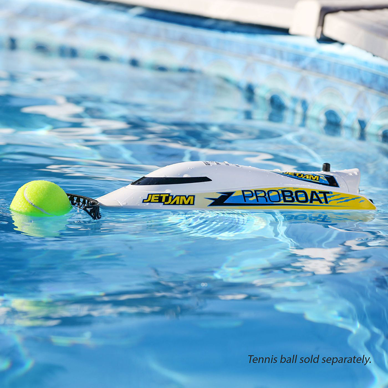 Jet Jam 12" Pool Racer, White: RTR