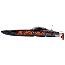 Load image into Gallery viewer, Blackjack 42&quot; BL 8s Catamaran, SMART RTR: Black/Orange
