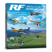 Load image into Gallery viewer, RealFlight Evolution RC Flight Simulator Software Only
