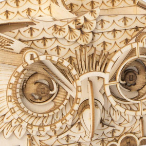 Classic 3D Wood Puzzles; Owl Storage Box