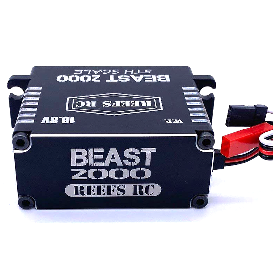 1/5th Servo, BEAST 2000 w/ Aluminum Horns