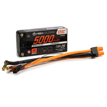 Load image into Gallery viewer, 2 Cell 5000mAh 7.6V Smart Pro Race HV LiPo 120C: 5mm
