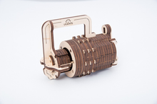 Load image into Gallery viewer, UGears Combination Lock Wooden 3D Model
