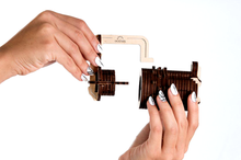 Load image into Gallery viewer, UGears Combination Lock Wooden 3D Model
