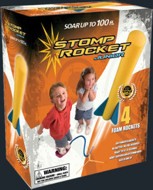 Load image into Gallery viewer, Stomp Rocket Junior Set (4 rockets, stand, stomp pad)
