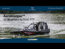 Load and play video in Gallery viewer, Aerotrooper 25&quot; Brushless Air Boat, RTR
