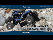 Load and play video in Gallery viewer, 1/10 RR10 Bomber, 4WD, RTD (Requires battery &amp; charger): Savvy, Grey
