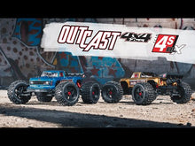 Load and play video in Gallery viewer, 1/10 Outcast 4x4 4S BLX Stunt Truck(Needs battery &amp; charger): Bronze
