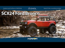 Load and play video in Gallery viewer, 1/24 SCX24 2021 Ford Bronco 4WD Truck Brushed RTR, Blue (w/Battery &amp; Charger)
