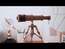 Load and play video in Gallery viewer, Mechanical Wood Models; Monocular Telescope
