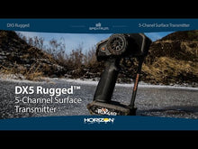 Load and play video in Gallery viewer, DX5 Rugged DSMR TX w/SR515
