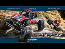 Load and play video in Gallery viewer, 1/10 Capra 1.9 4WS Unlimited Trail Buggy RTR, Red
