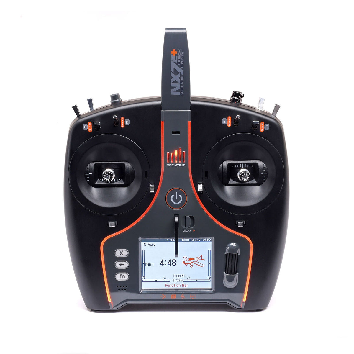 Spektrum NX7e+ DSMX transmitter black edition