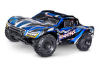 Traxxas 1/8 Maxx Slash 6s Short Course Truck: Blue (102076-4-Blue)