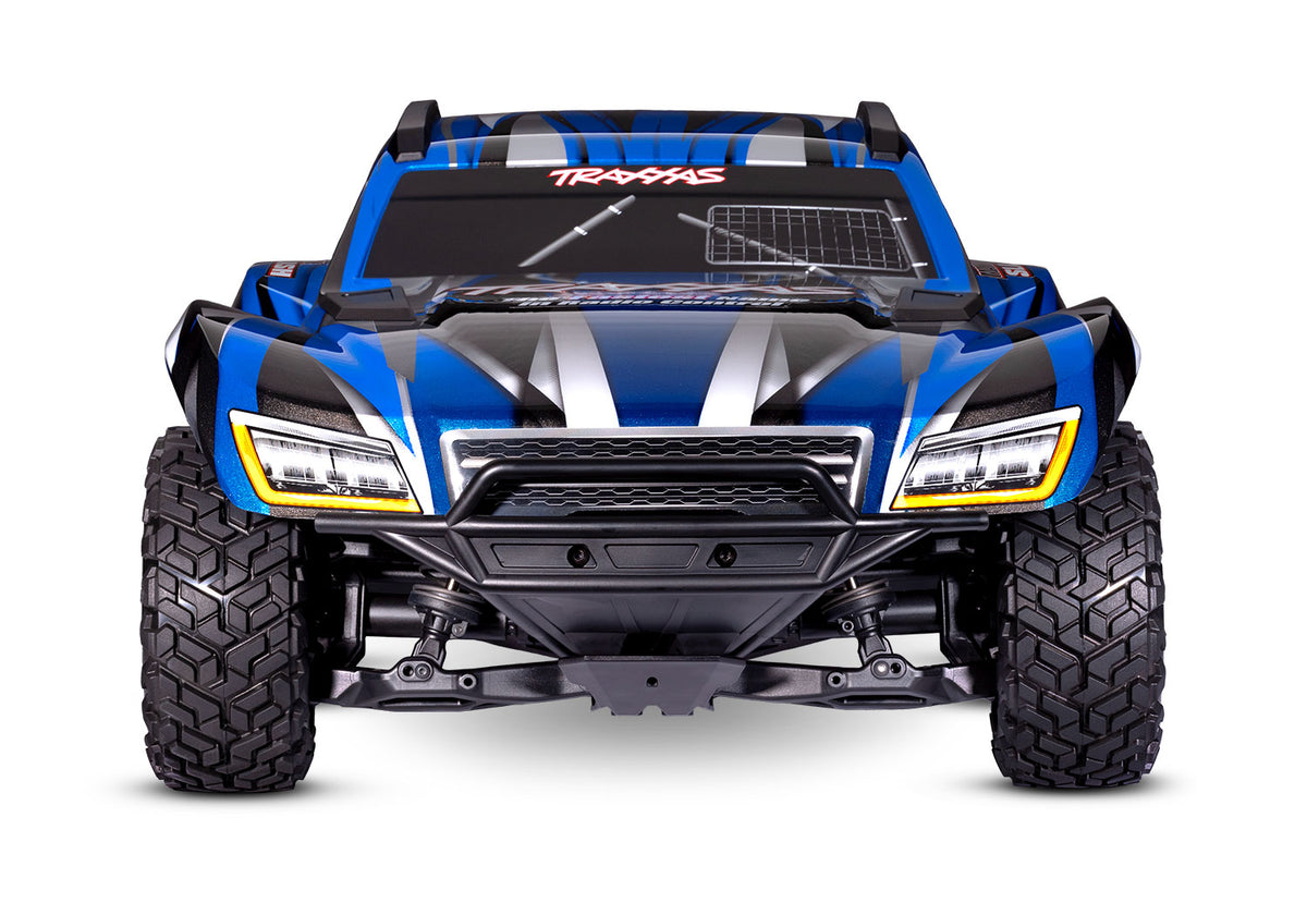 Traxxas 1/8 Maxx Slash 6s Short Course Truck: Blue (102076-4-Blue)