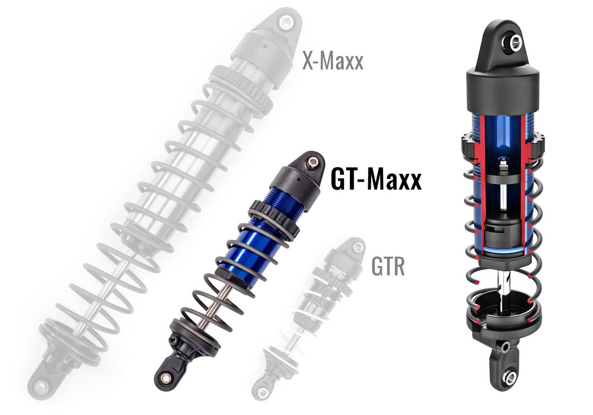 Traxxas 1/8 Maxx Slash 6s Short Course Truck: Blue (102076-4-Blue)