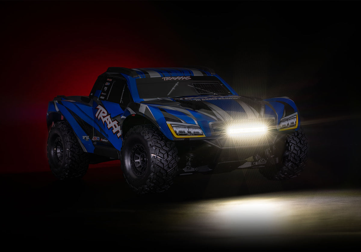 Traxxas 1/8 Maxx Slash 6s Short Course Truck: Blue (102076-4-Blue)