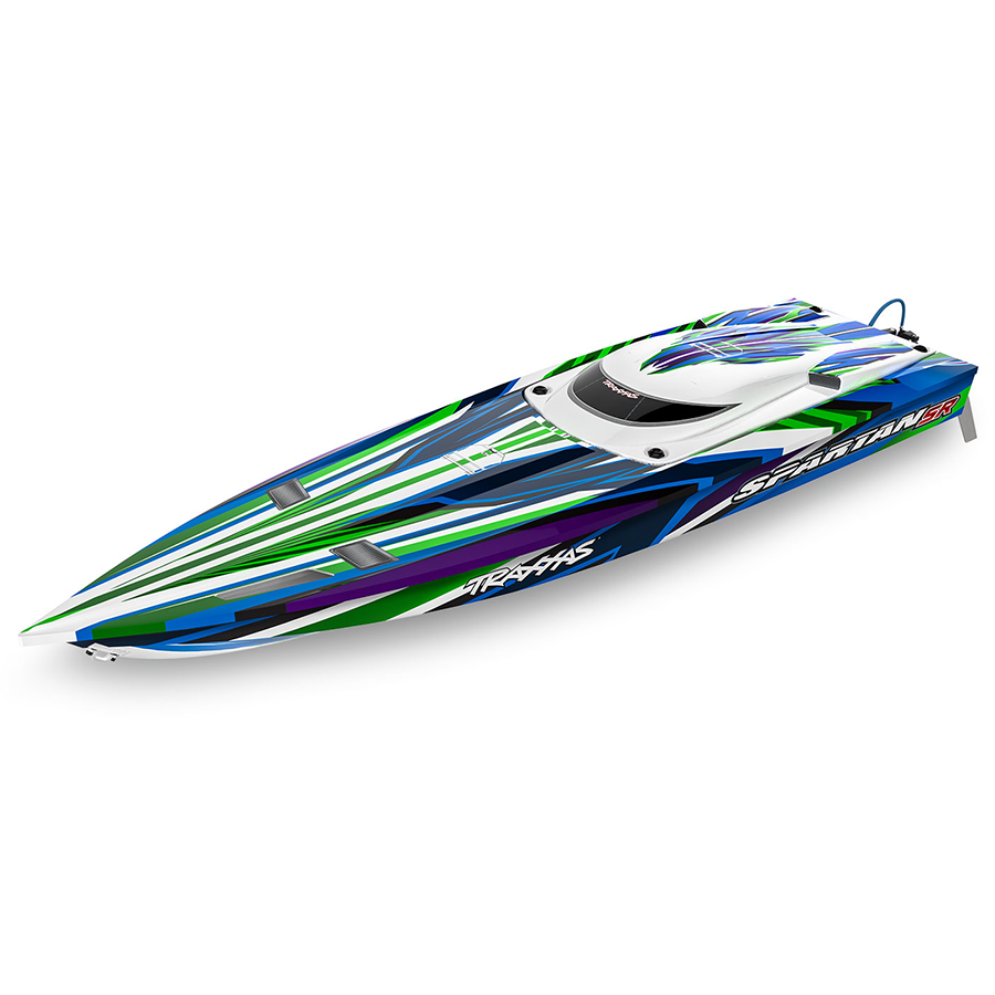 Traxxas Spartan: SR 36" Brushless Race Boat Green (103076-4-GRN)