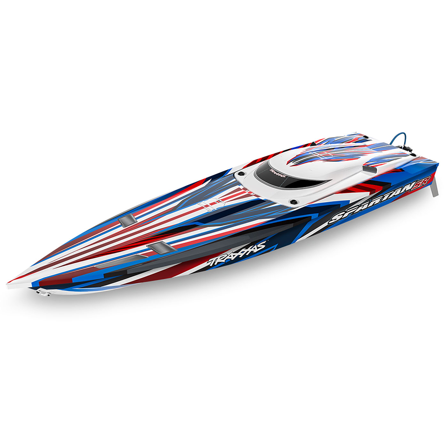 Traxxas Spartan: SR 36" Brushless Race Boat Red (103076-4-RED)