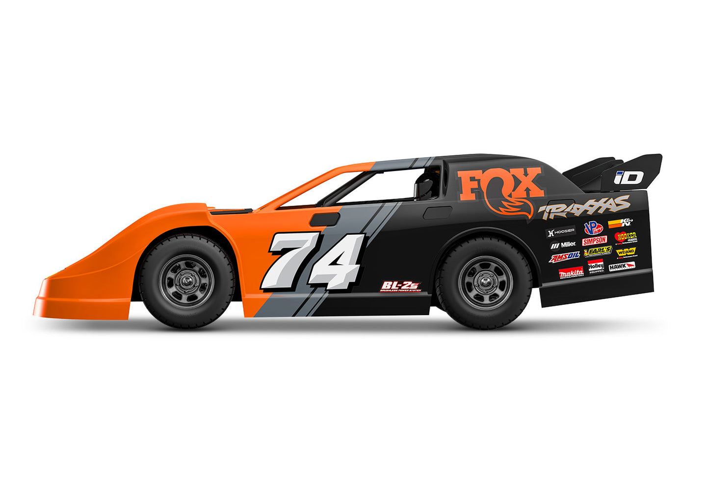 1/10 Slash Late Model BL-2s (Requires battery & charger): Fox