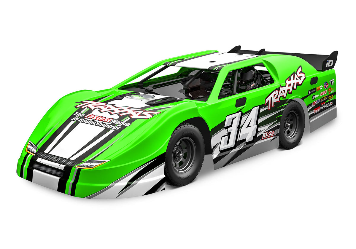 Traxxas 1/10 Slash Late Model BL-2s (Requires battery & charger): Green (104364-74-GRN)