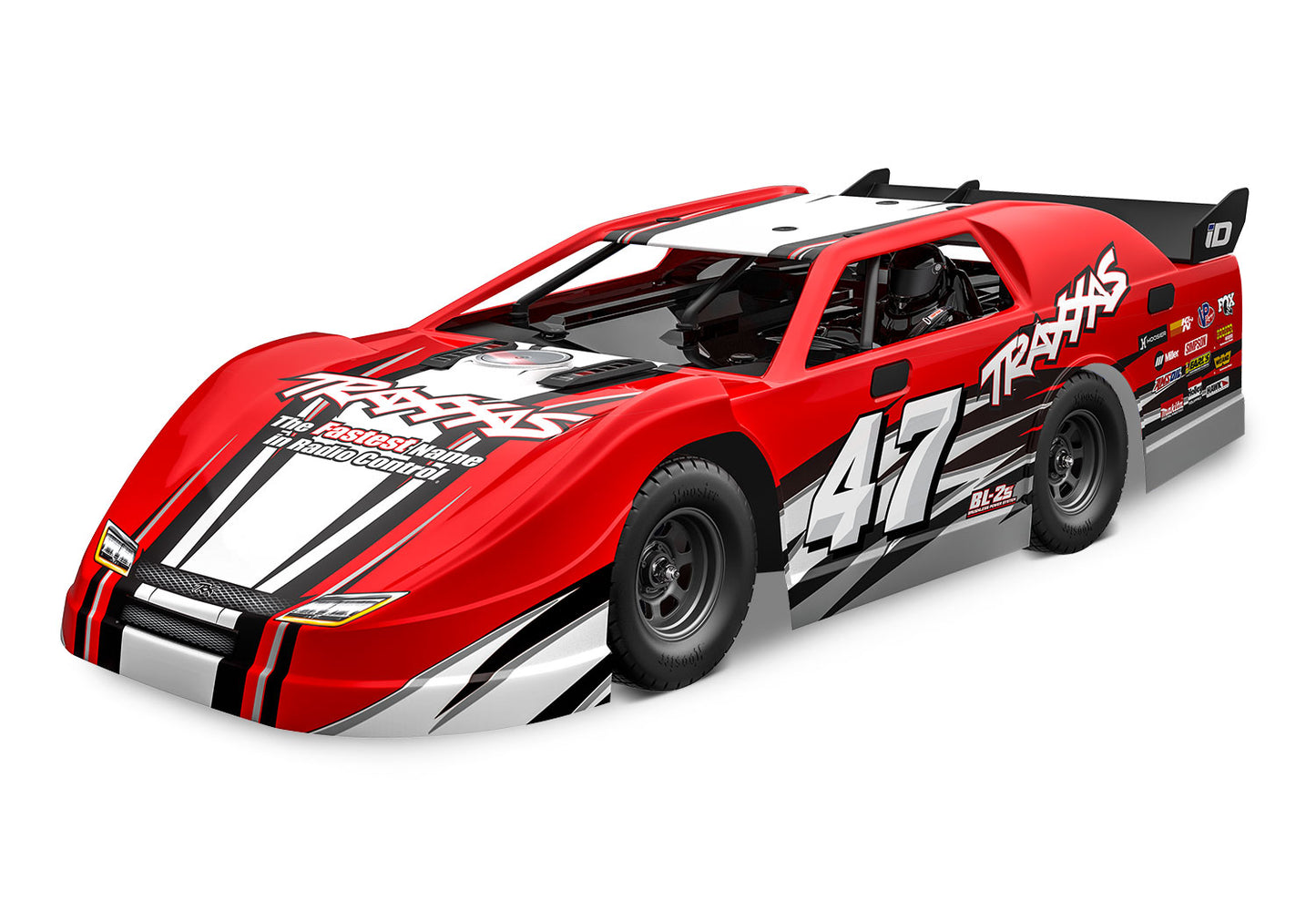 1/10 Slash Late Model BL-2s (Requires battery & charger): Red