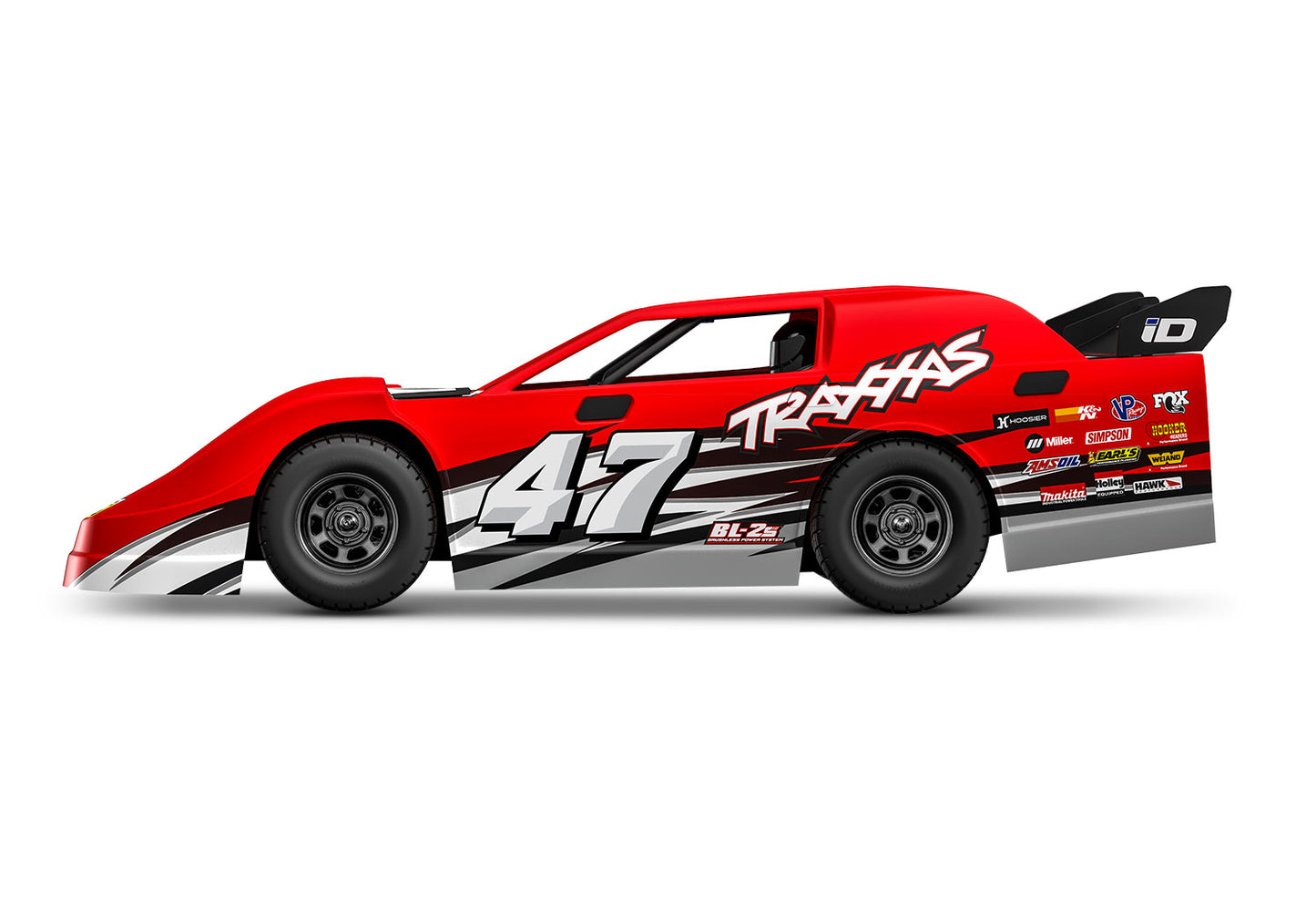 1/10 Slash Late Model BL-2s (Requires battery & charger): Red