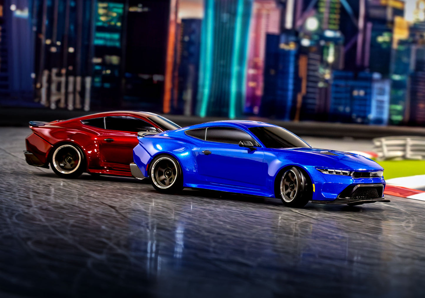 1/10 4-TEC Drift: Mustang Blue