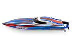 Disruptor, Self Righting 4S Race Boat Blue :106064-4-Blue