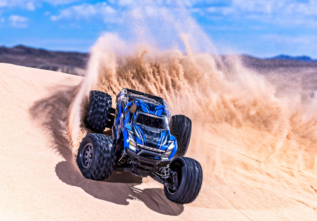 Traxxas Mini Maxx BL-2s Blue (107154-1-Blue)