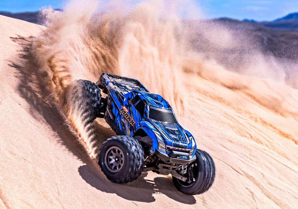 Traxxas Mini Maxx BL-2s Blue (107154-1-Blue)