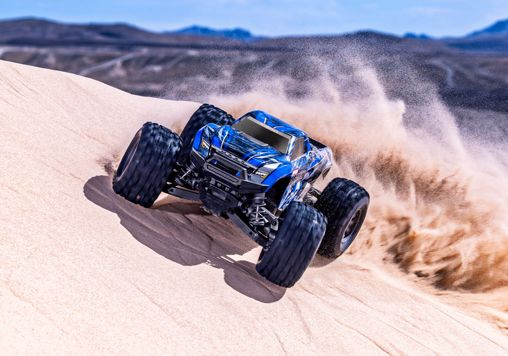Traxxas Mini Maxx BL-2s Blue (107154-1-Blue)