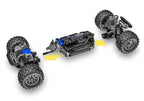 Traxxas Mini Maxx BL-2s Blue (107154-1-Blue)