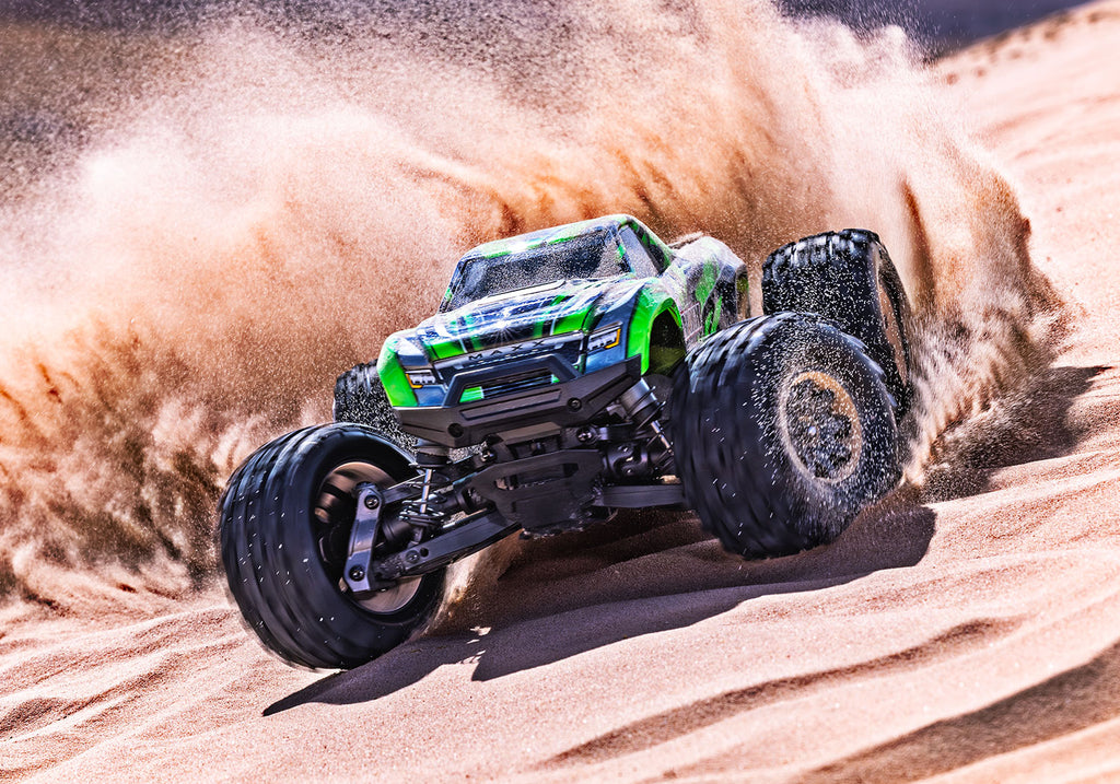 Traxxas Mini Maxx BL-2s Green (107154-1-Grn)