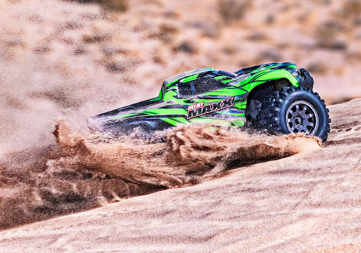 Traxxas Mini Maxx BL-2s Green (107154-1-Grn)