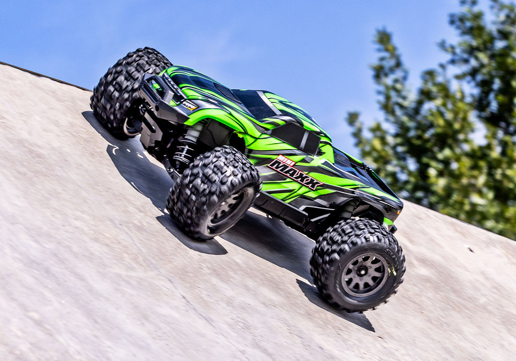 Traxxas Mini Maxx BL-2s Green (107154-1-Grn)