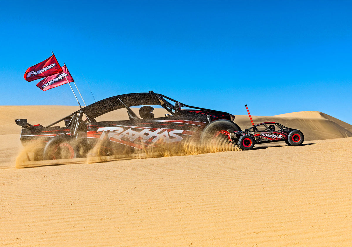 Traxxas Pro Scale Sand Car Red:109076-4 (109076-4-Red)