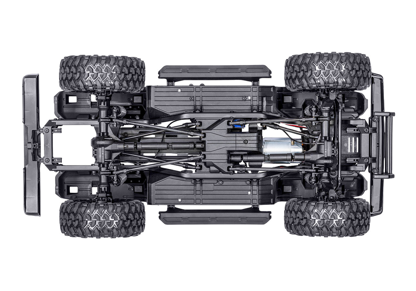 1/10 TRX-4 Sport, Nissan Pathfinder, RTD (Requires battery & charger) Clipless: Red
