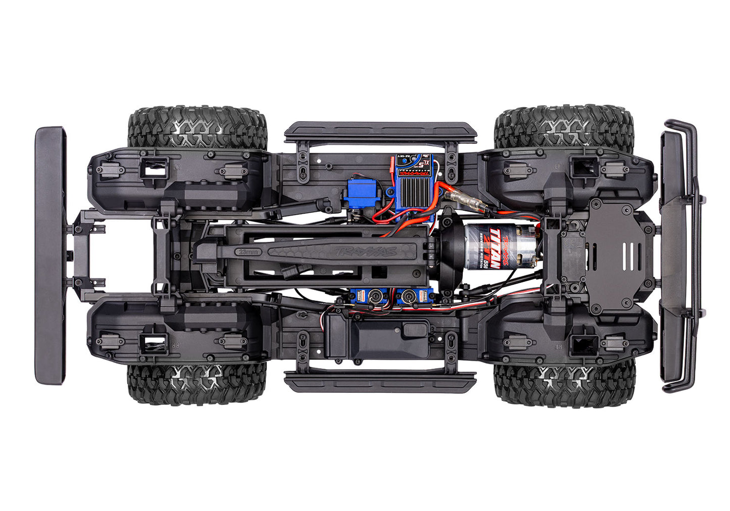 1/10 TRX-4 Sport, Nissan Pathfinder, RTD (Requires battery & charger) Clipless: Red