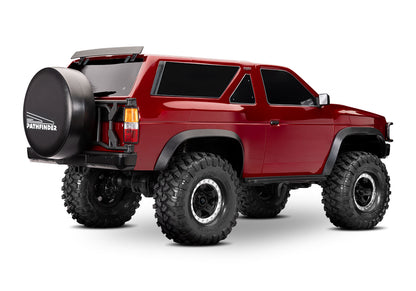 1/10 TRX-4 Sport, Nissan Pathfinder, RTD (Requires battery & charger) Clipless: Red
