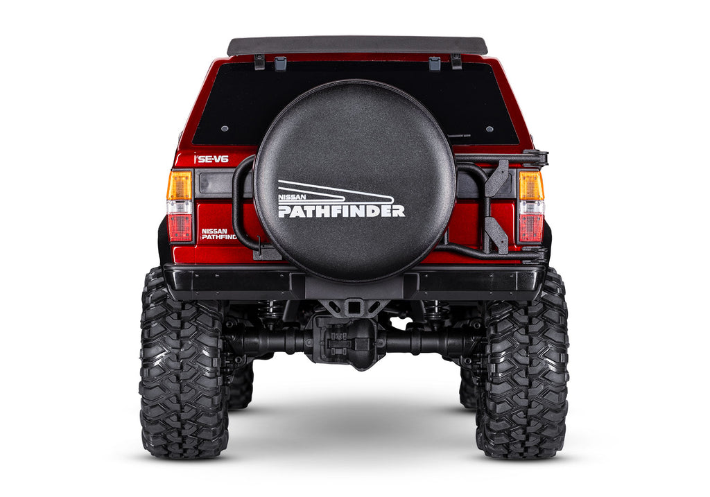1/10 TRX-4 Sport, Nissan Pathfinder, RTD (Requires battery & charger) Clipless: Red