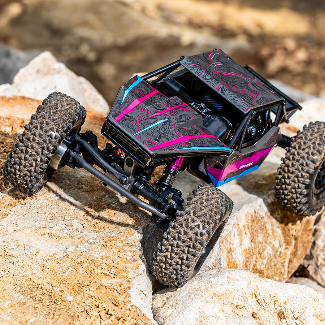 1/18 TXC-4M Extreme Crawler: Pink