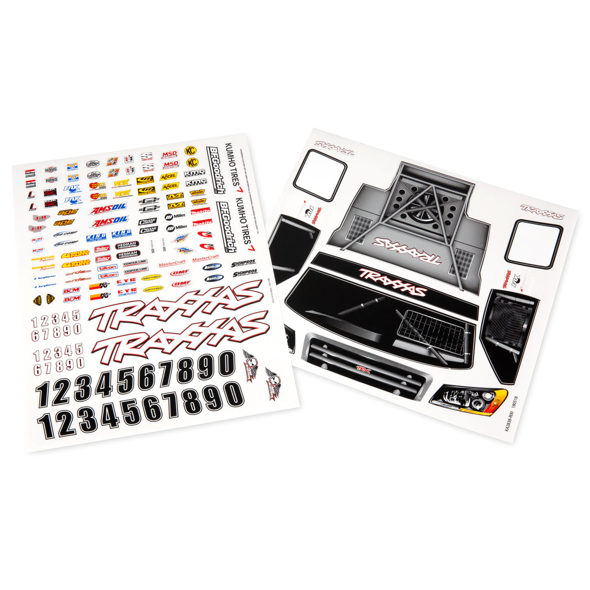 Decal Sheet: Slash 4x4: 6813
